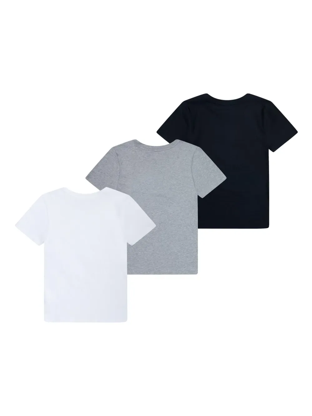 Комплект из трех футболок с логотипом Polo Pony POLO RALPH LAUREN KIDS, черный — фото 2