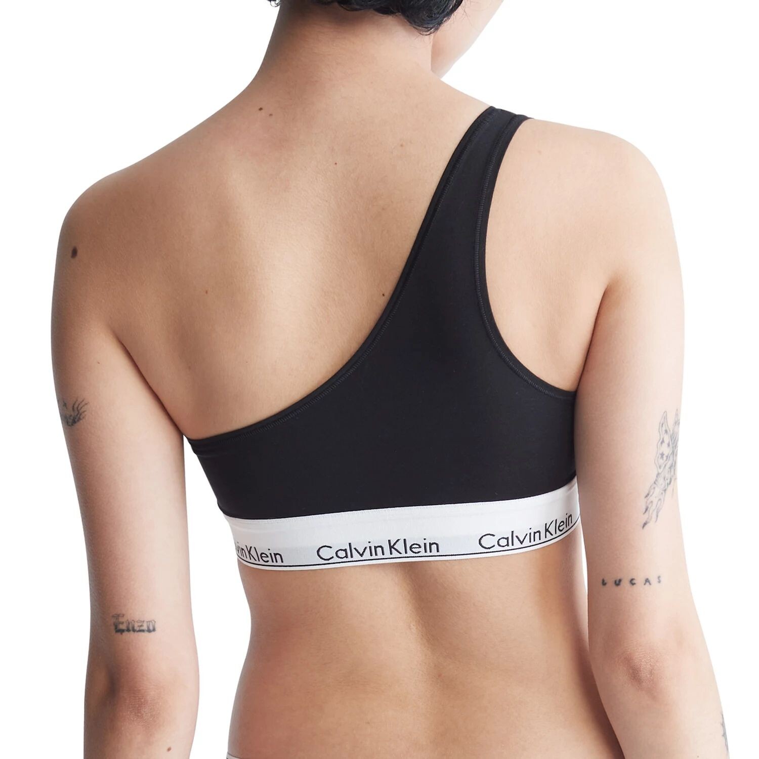 

Хлопковый бюстгальтер на одно плечо Calvin Klein Modern без подкладки QF7007 Calvin Klein