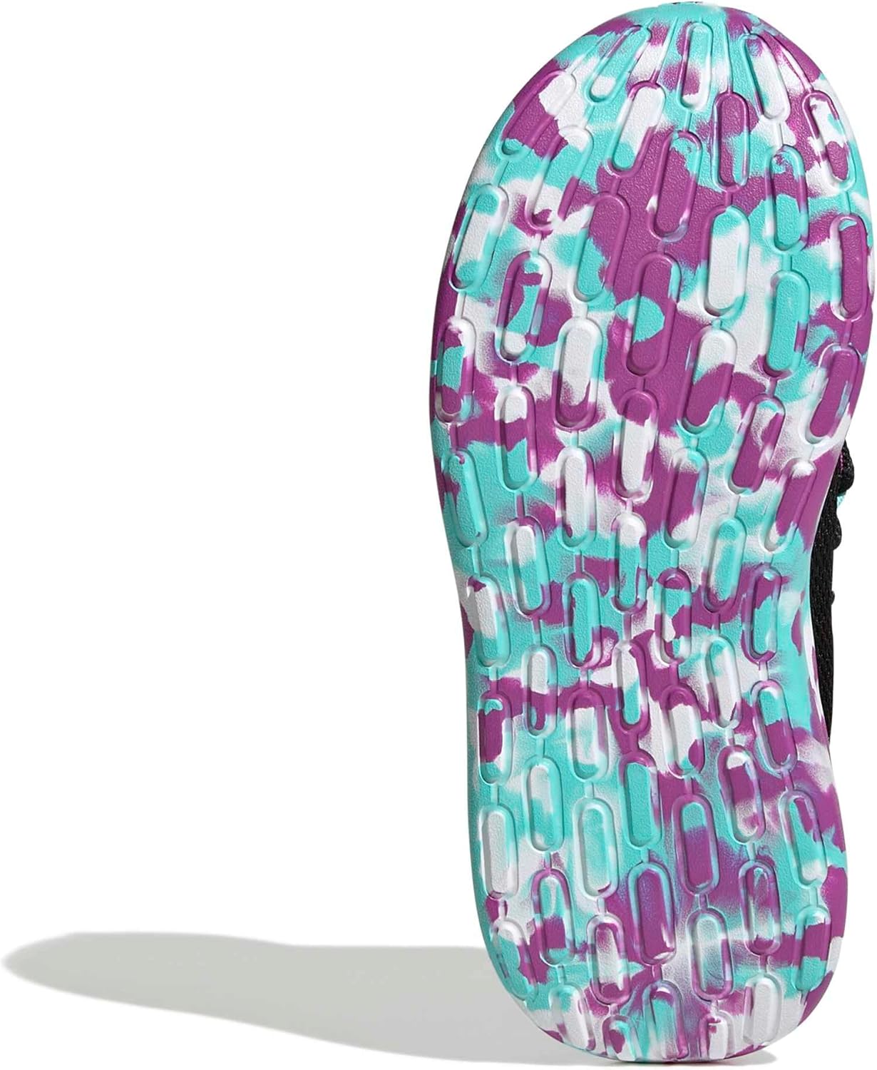 Беговые кроссовки adidas Kids Lite Racer Adapt 7.0, черный/фиолетовый — фото 3