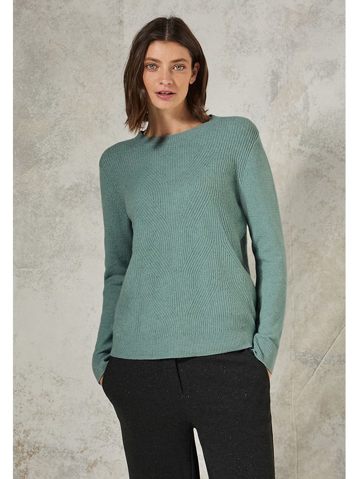 

Пуловер Cecil Pullover, зеленый