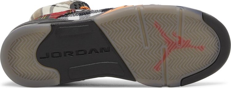 Кроссовки Air Jordan 5 Retro GS 'Plaid', разноцветный — фото 4