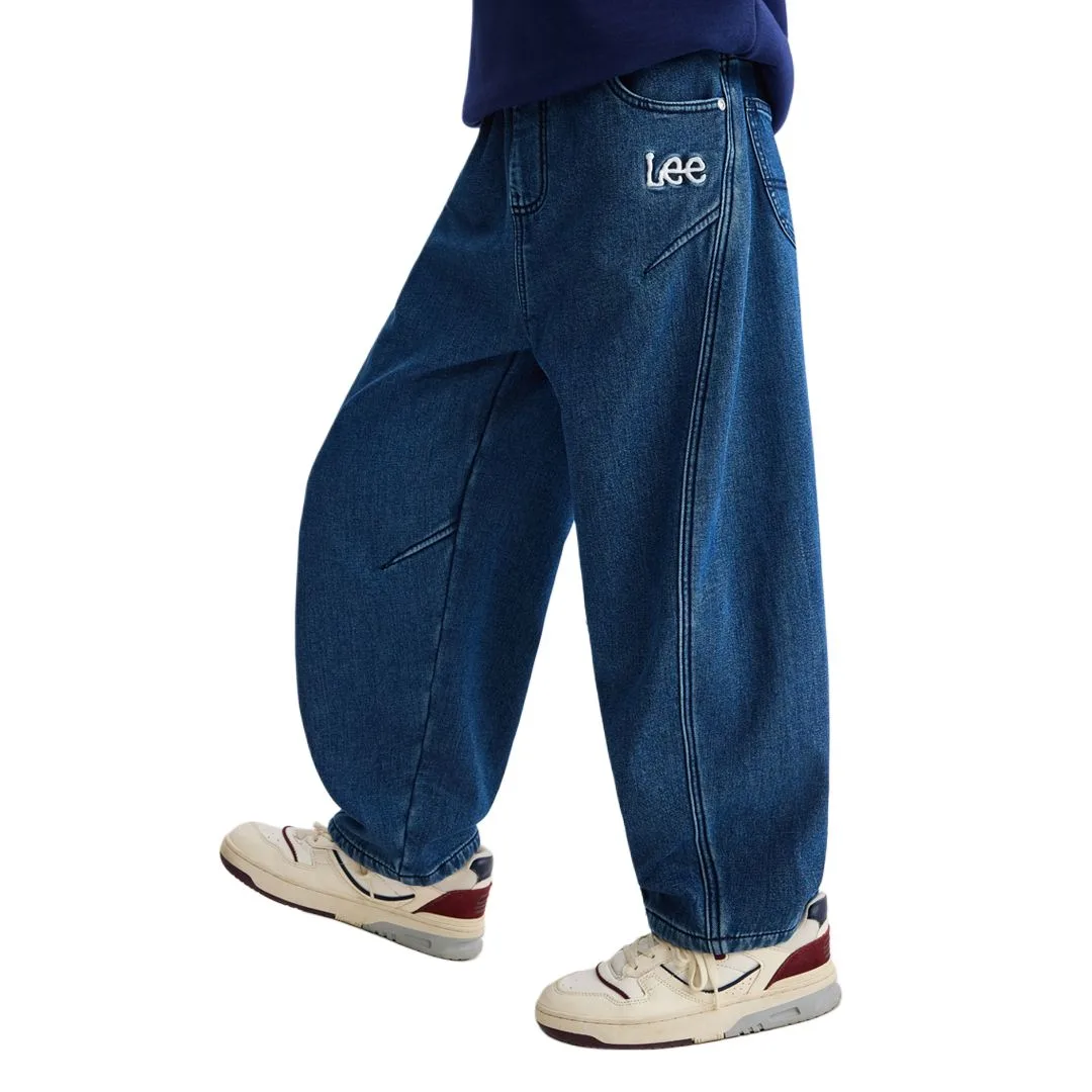 Детские джинсы Lee, средне-синий (Fleece-Lined) — фото 4