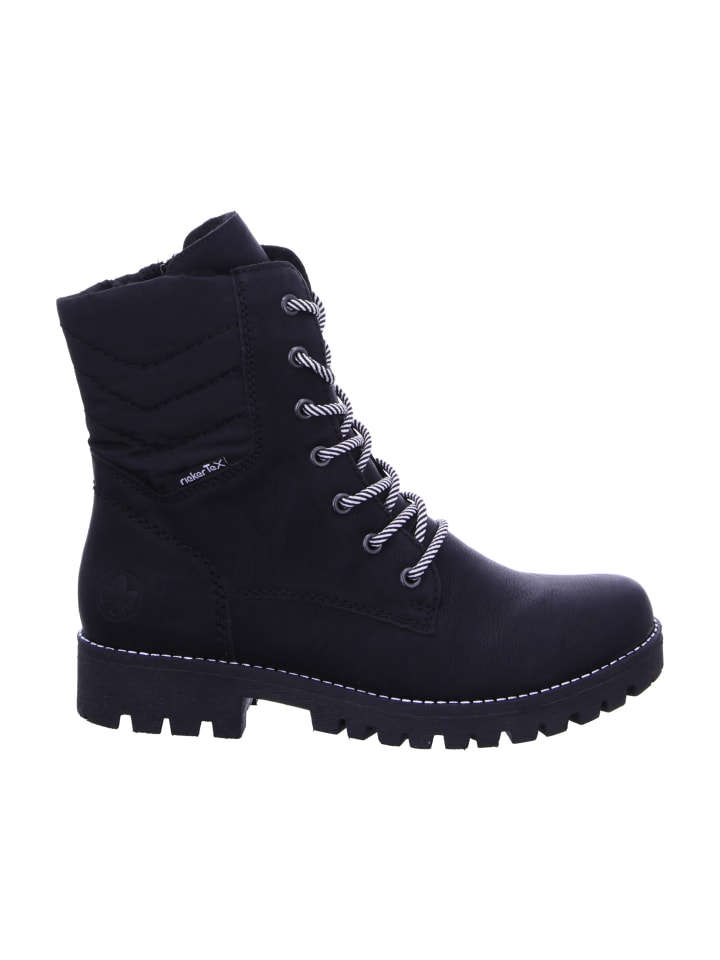 Элегантные туфли на шнуровке rieker Schnürschuhe, цвет schwarz/schwarz — фото 3