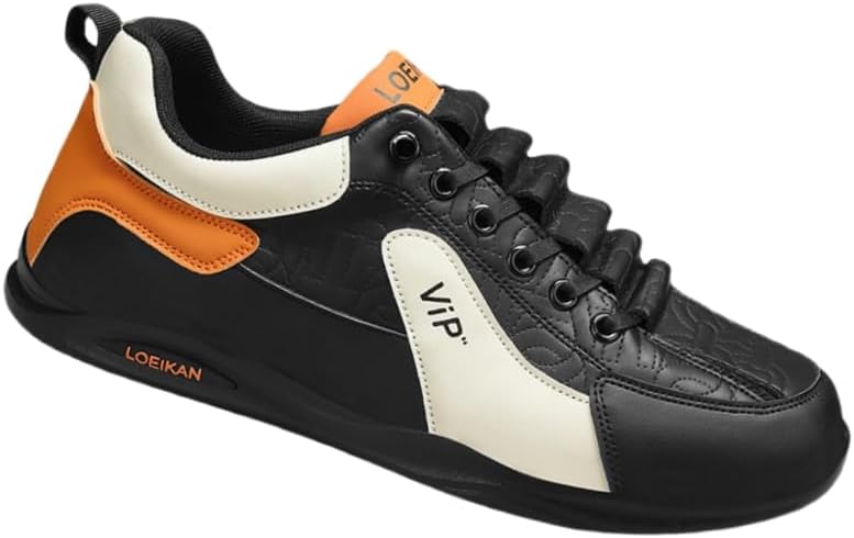 

Мужские стильные низкие кроссовки - легкие и дышащие повседневные кроссовки, подходящие для активного образа жизни Hoalox, черный