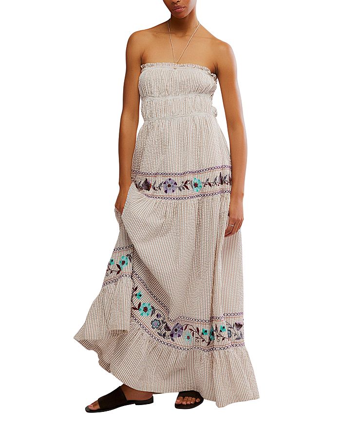 

Каланни Макси Платье Free People, белый