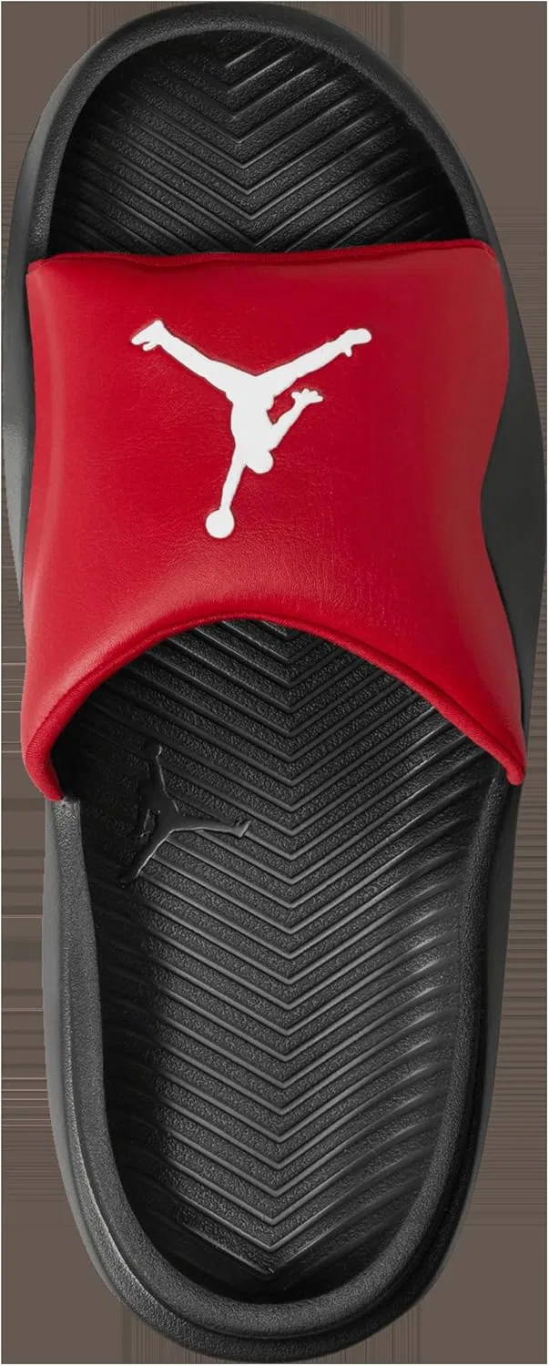 Мужские шлепанцы Jordan Franchise (HF3263-600, красно-бело-черный цвет) — фото 4