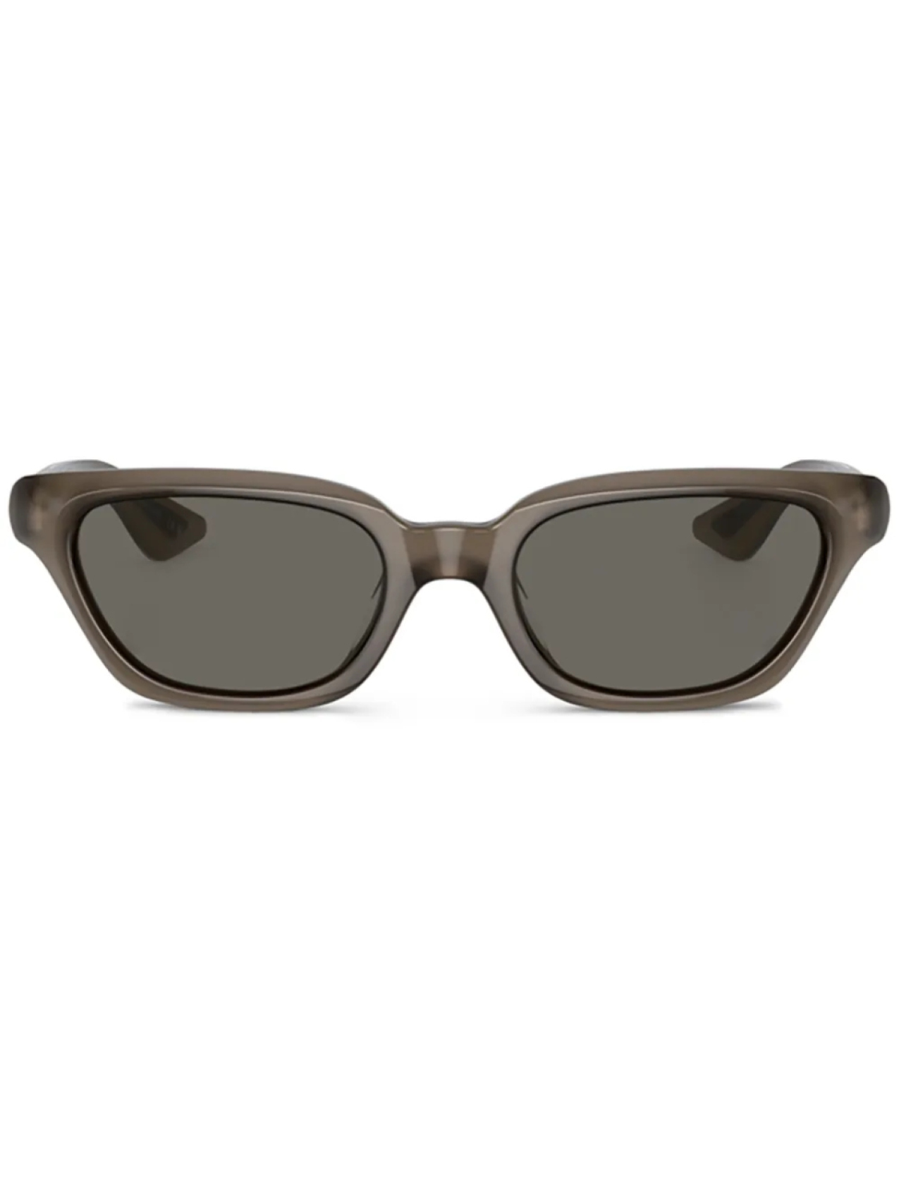 

Oliver Peoples солнцезащитные очки из коллаборации с Khaite, коричневый