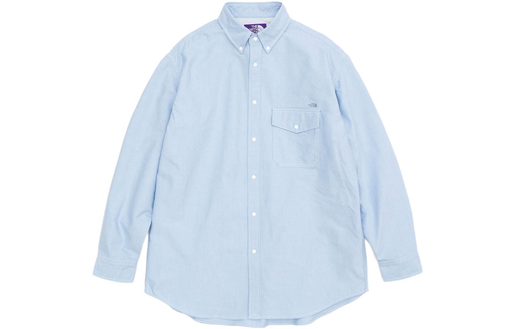 

THE NORTH FACE PURPLE LABEL Рубашка унисекс синяя