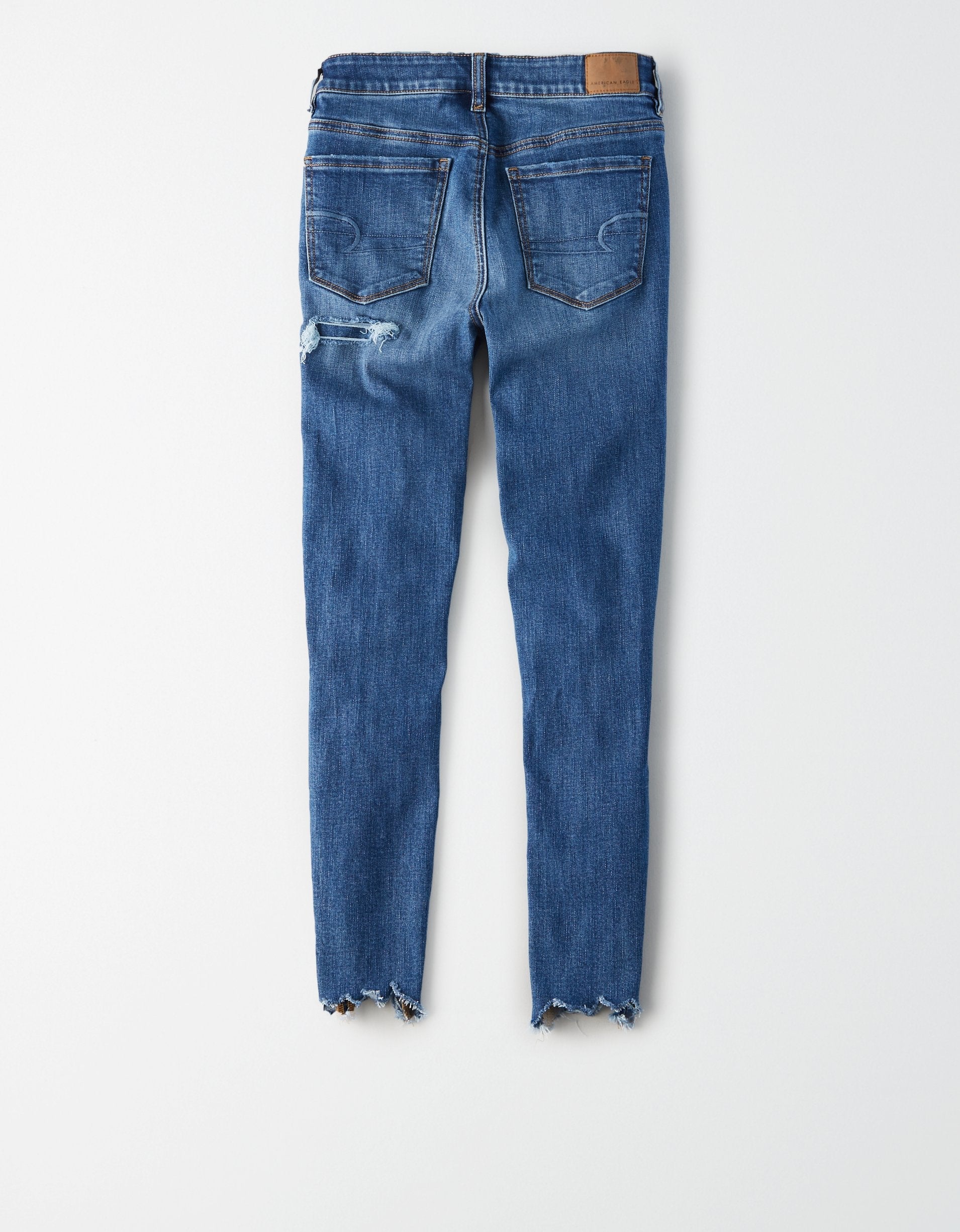 

Укороченные джеггинсы AE Ne(x)t Level с высокой талией American Eagle Outfitters, Patch Me Up