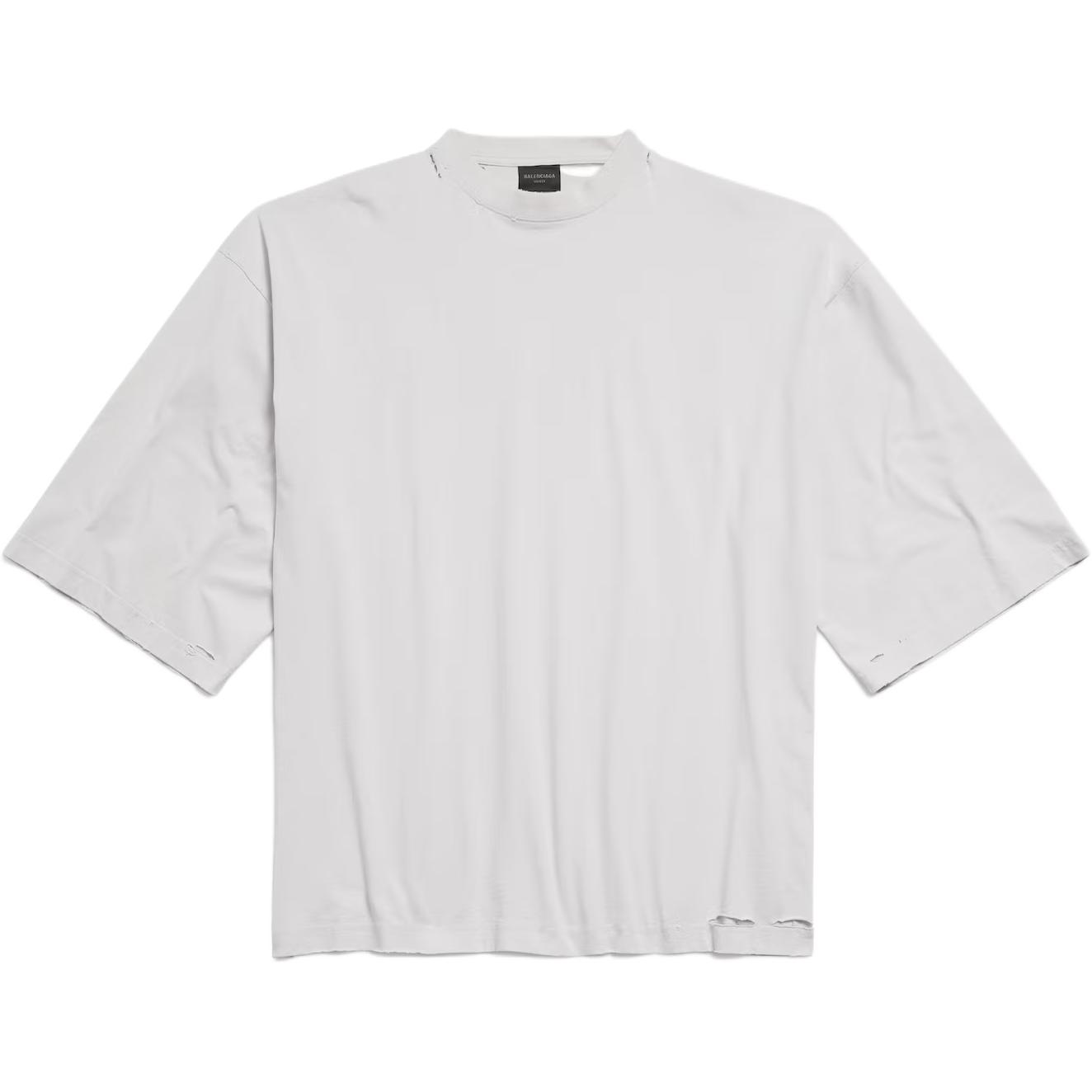 

Футболка оверсайз с логотипом Security Tape Balenciaga, белый