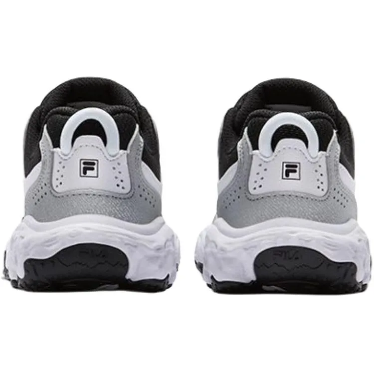 Беговые кроссовки Heritage FHT с защитой от истирания для детей 3-7 лет FILA KIDS, Black/Space Silver — фото 4