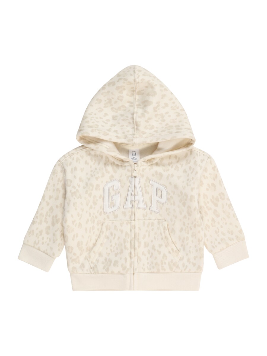 

Худи GAP Zip-Up Hoodie, песочный