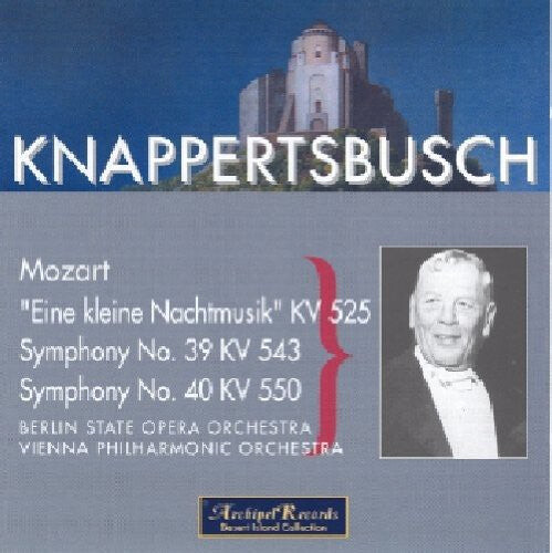 

CD диск Mozart / Knappertsbusch: Sinfonie 39 & 40 Kleine N