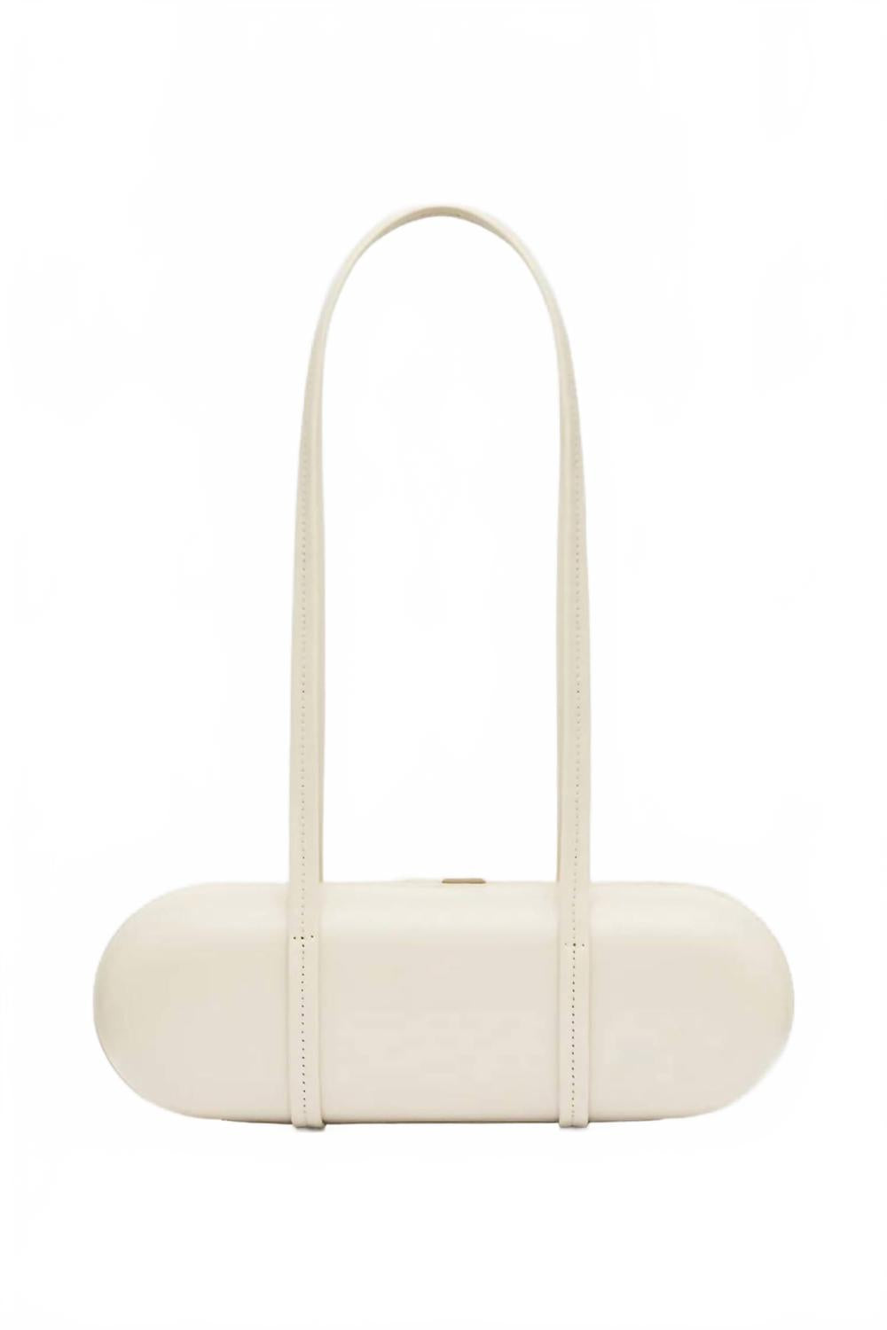 

St. Agni Женская капсульная сумка кремового цвета