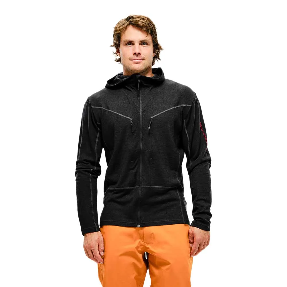 

Флис The Mountain Studio Nuyarn full zip, черный