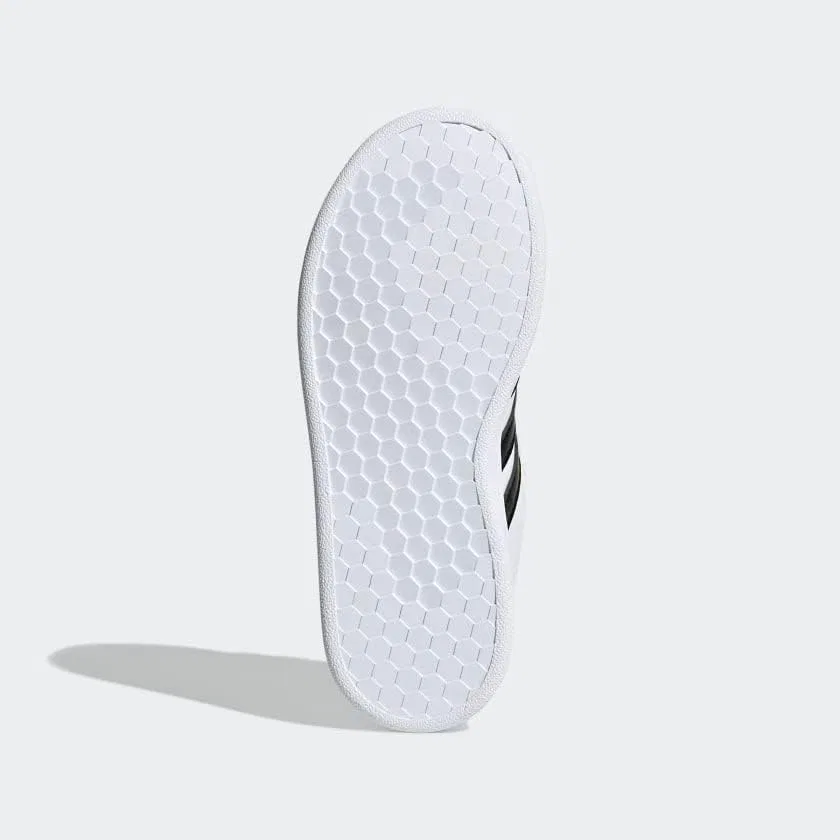 Кроссовки adidas Grand Court, белый/черный/белый — фото 4