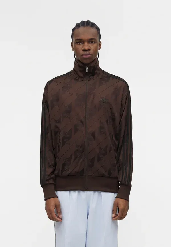 Куртка Monogram firebird summer jacket Adidas Originals, кофе