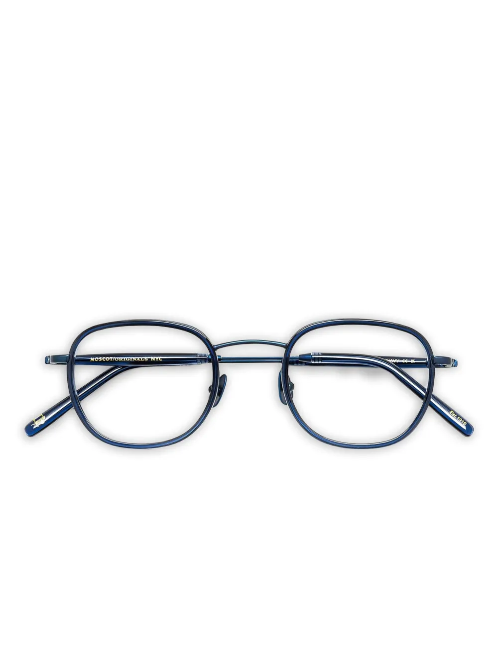 

Очки Mosha в квадратной оправе Moscot, синий