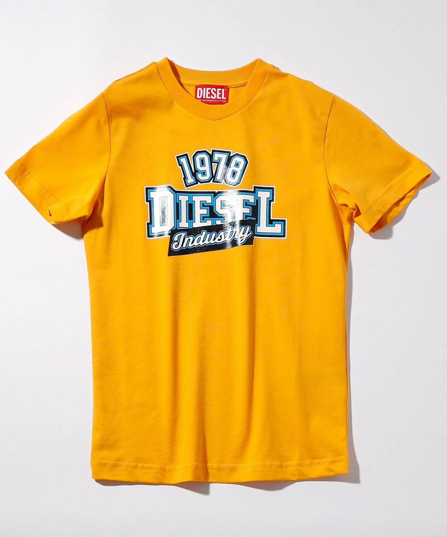 Детская футболка с коротким рукавом с логотипом бренда DIESEL/(K)DIESEL, Orange