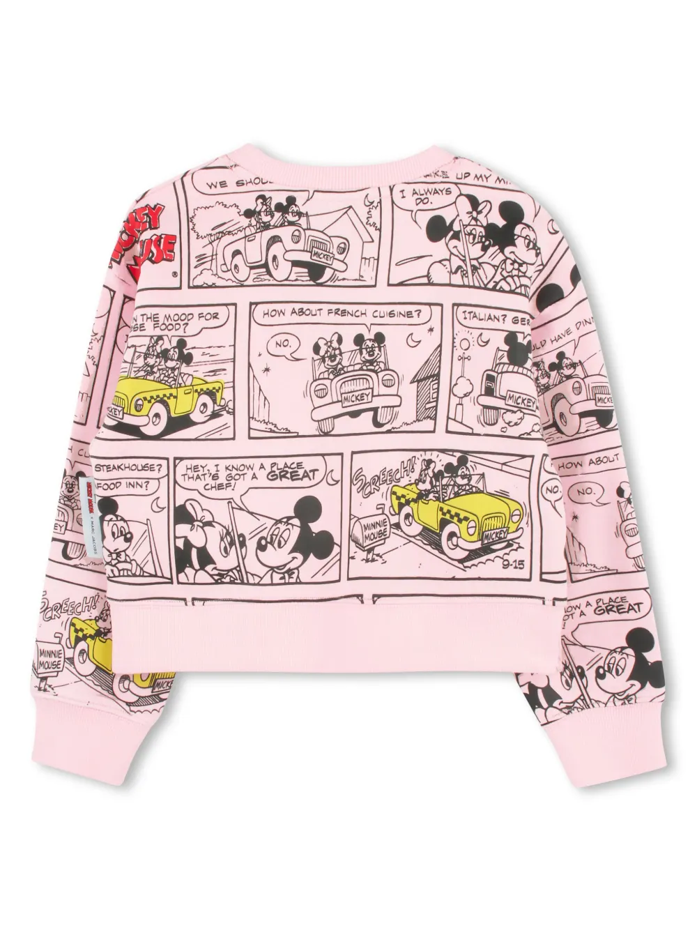 Толстовка с принтом из коллаборации с Disney Marc Jacobs Kids, розовый — фото 2