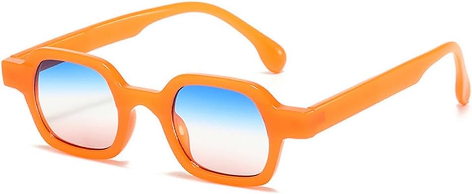 

Солнцезащитные очки UV400 с градиентным леопардовым принтом конфетных цветов для женщин и мужчин, для бега и занятий спортом на открытом воздухе UYPTK, Orange-bluepink