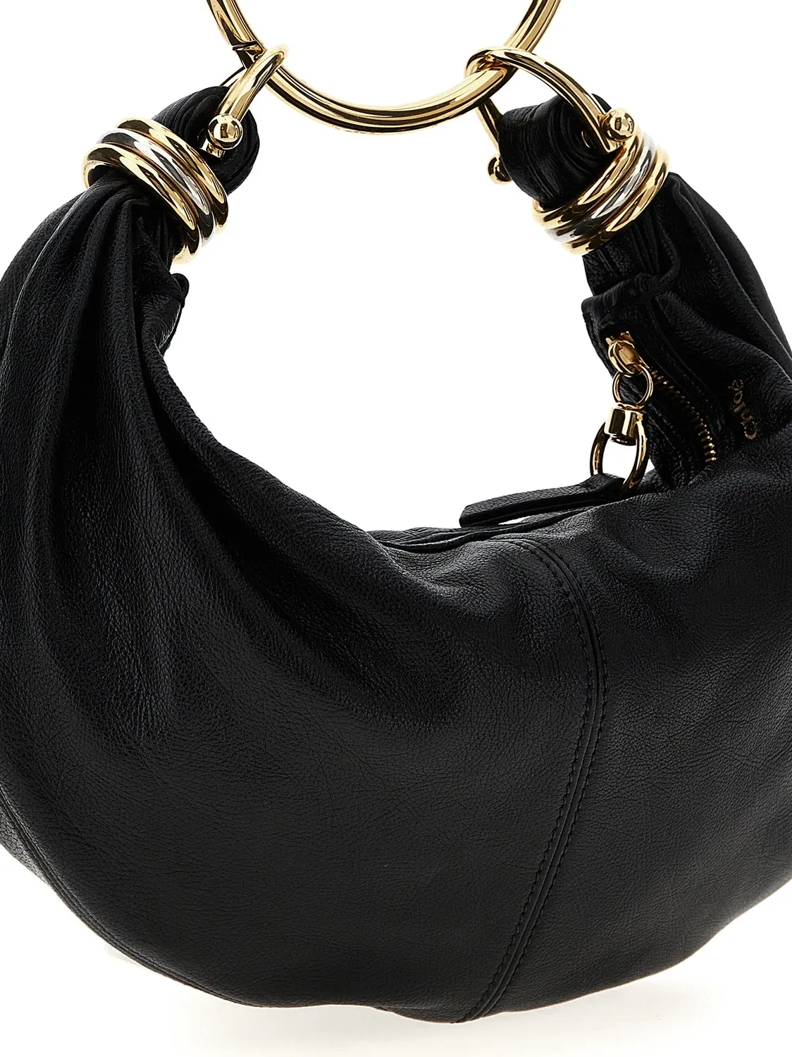 Сумка 'Bracelet Hobo piccola' CHLOÉ, черный — фото 3
