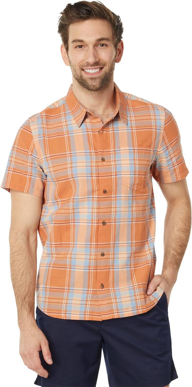 

Рубашка Toad&Co Airscape Short Sleeve Shirt, цвет Hazel