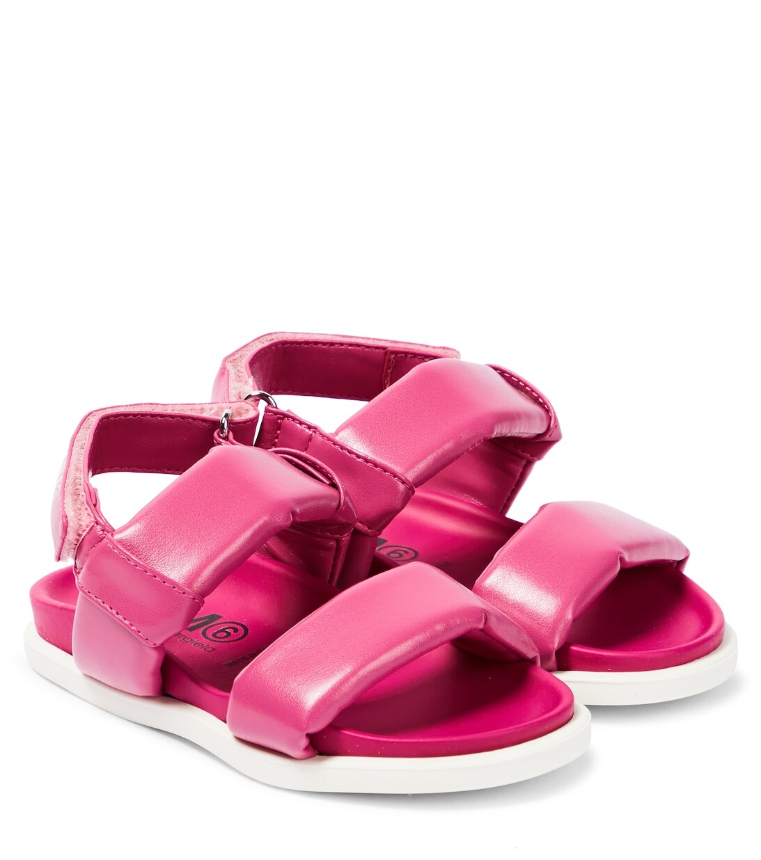 

Босоножки с логотипом MM6 Maison Margiela, розовый