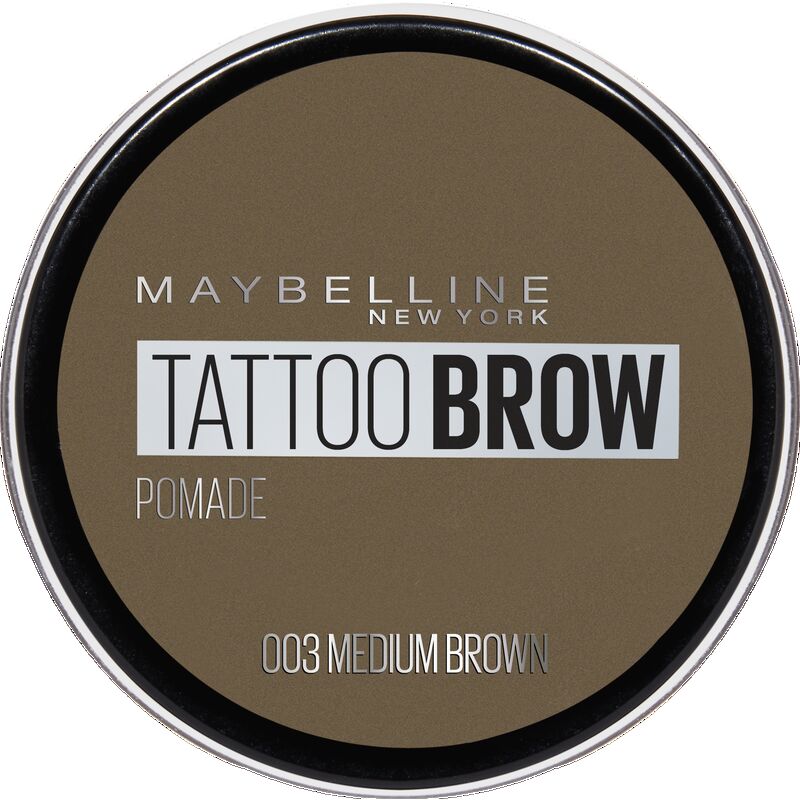 

Tattoo Brow Pomade Pot Помада для бровей No. 03 Medium Maybelline New York, 3,5 ml