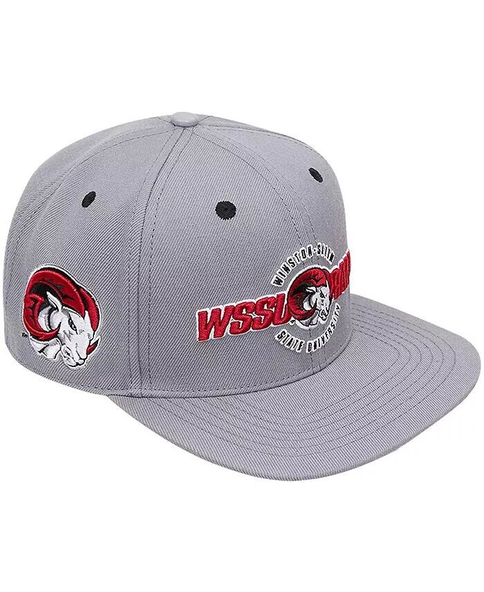 

Мужская серая кепка Winston Salem Rams Evergreen WSSL Snapback Pro Standard