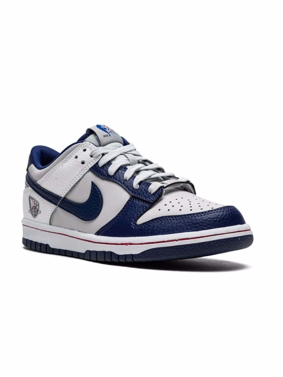 

Nike Kids кроссовки Dunk Low NBA 75th Anniversary Brooklyn Nets, серый