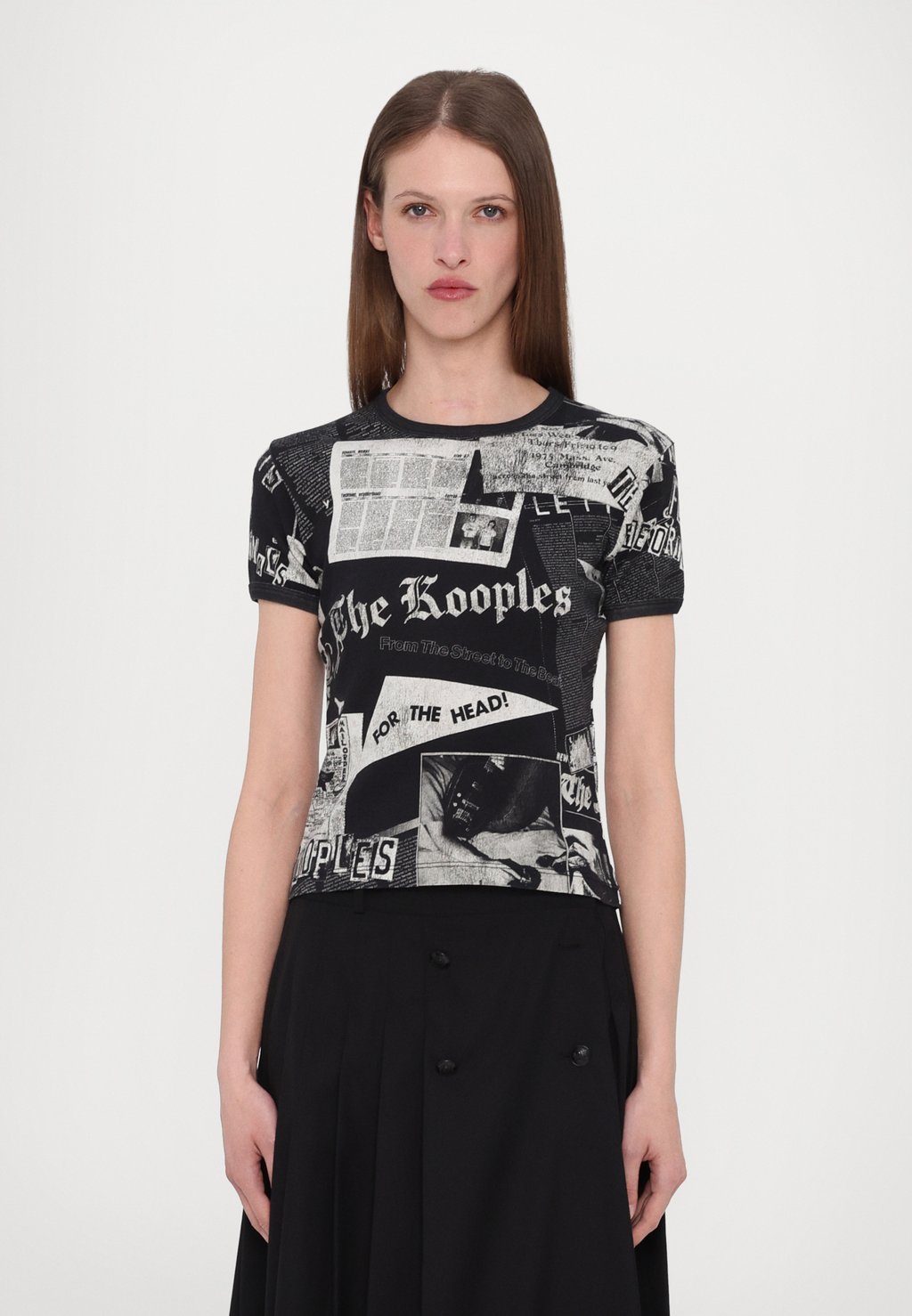 

Футболка с принтом The Kooples, черный
