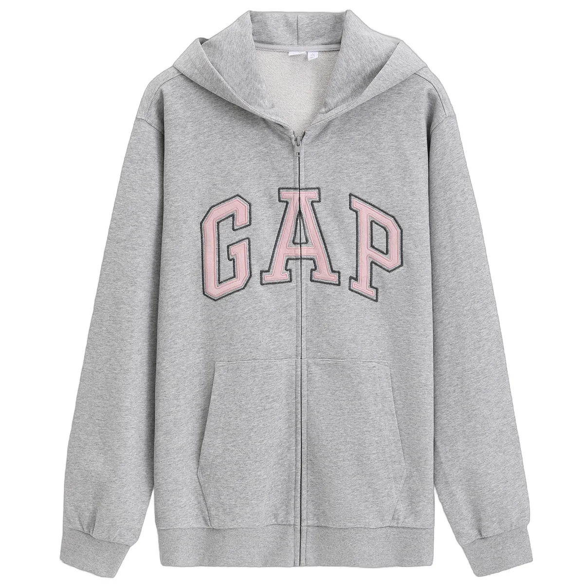 Кардиган с капюшоном Unisex Moderate GAP, серый 1