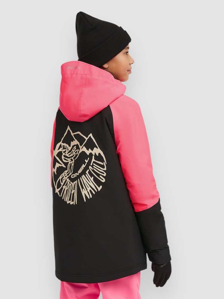 

Куртка для сноуборда O'Neill Fwc'Play Kids Jacke, black out colour block, Черный, Куртка для сноуборда O'Neill Fwc'Play Kids Jacke, black out colour block