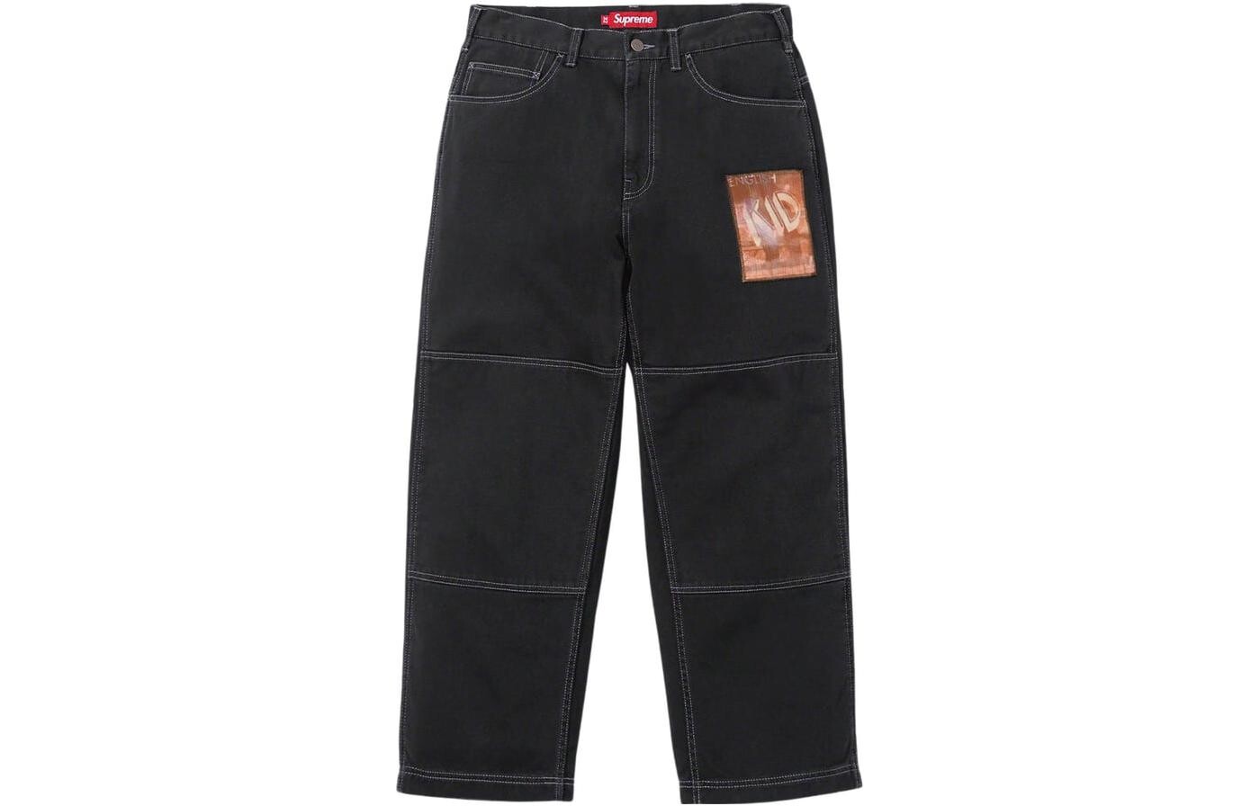 

X Mark Leckey FW23 Совместная серия повседневных брюк унисекс Supreme, фиолетовый
