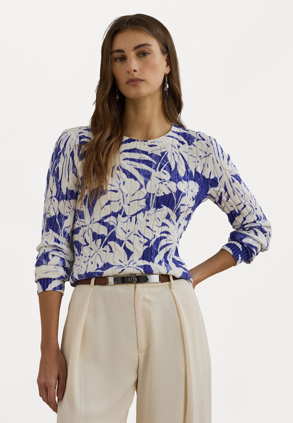 

Джемпер RINETT LONG SLEEVE Lauren Ralph Lauren, темно-синий
