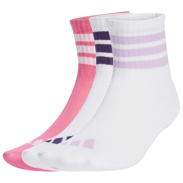 

Детские ребристые носки, 3 пары, многофункциональные носки Adidas, мультиколор