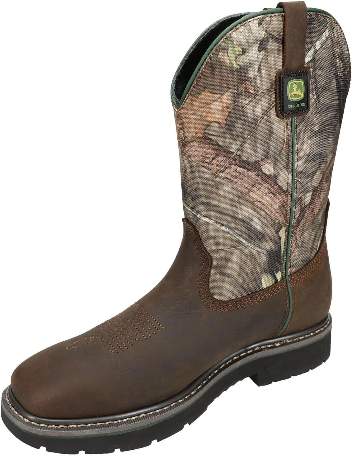 Водонепроницаемые резиновые ботинки Skechers John Deere Rowood Moss Burrow для мужчин, Camouflage — фото 4