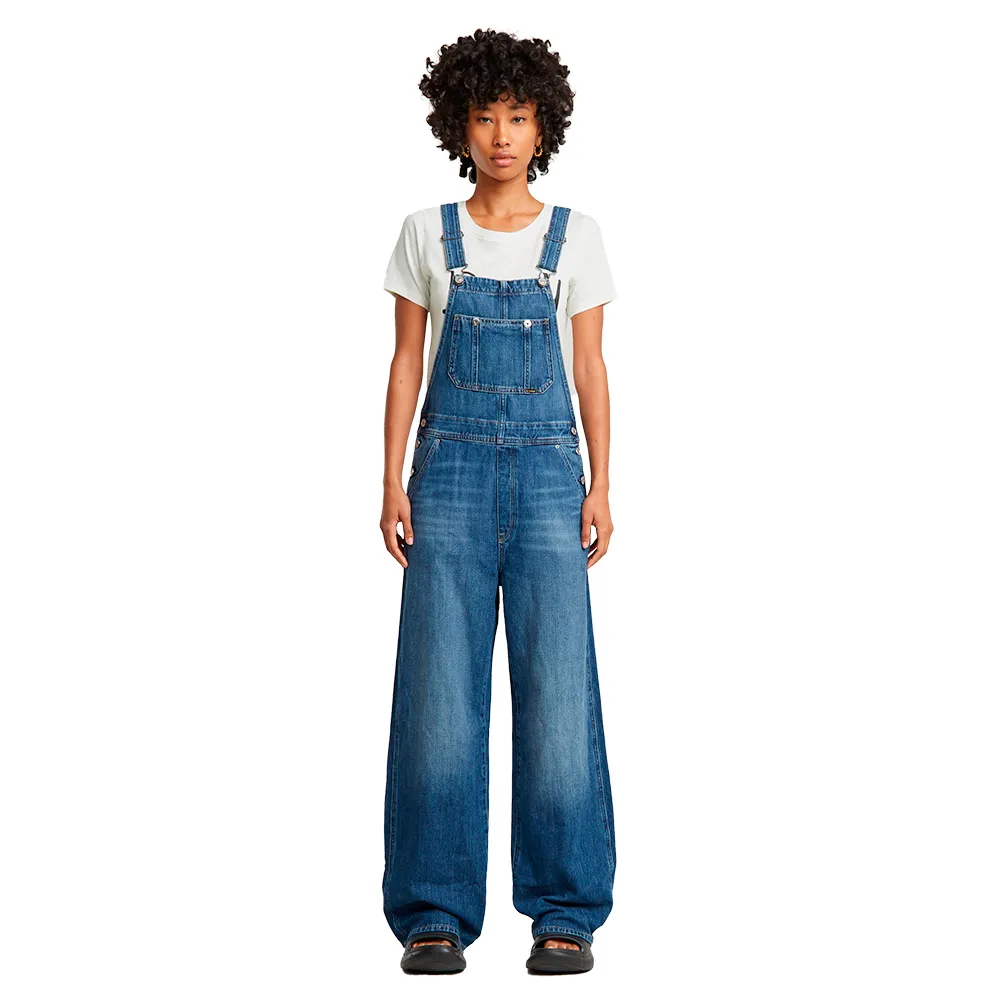 

Комбинезон G-Star Straight Leg Dungaree, синий