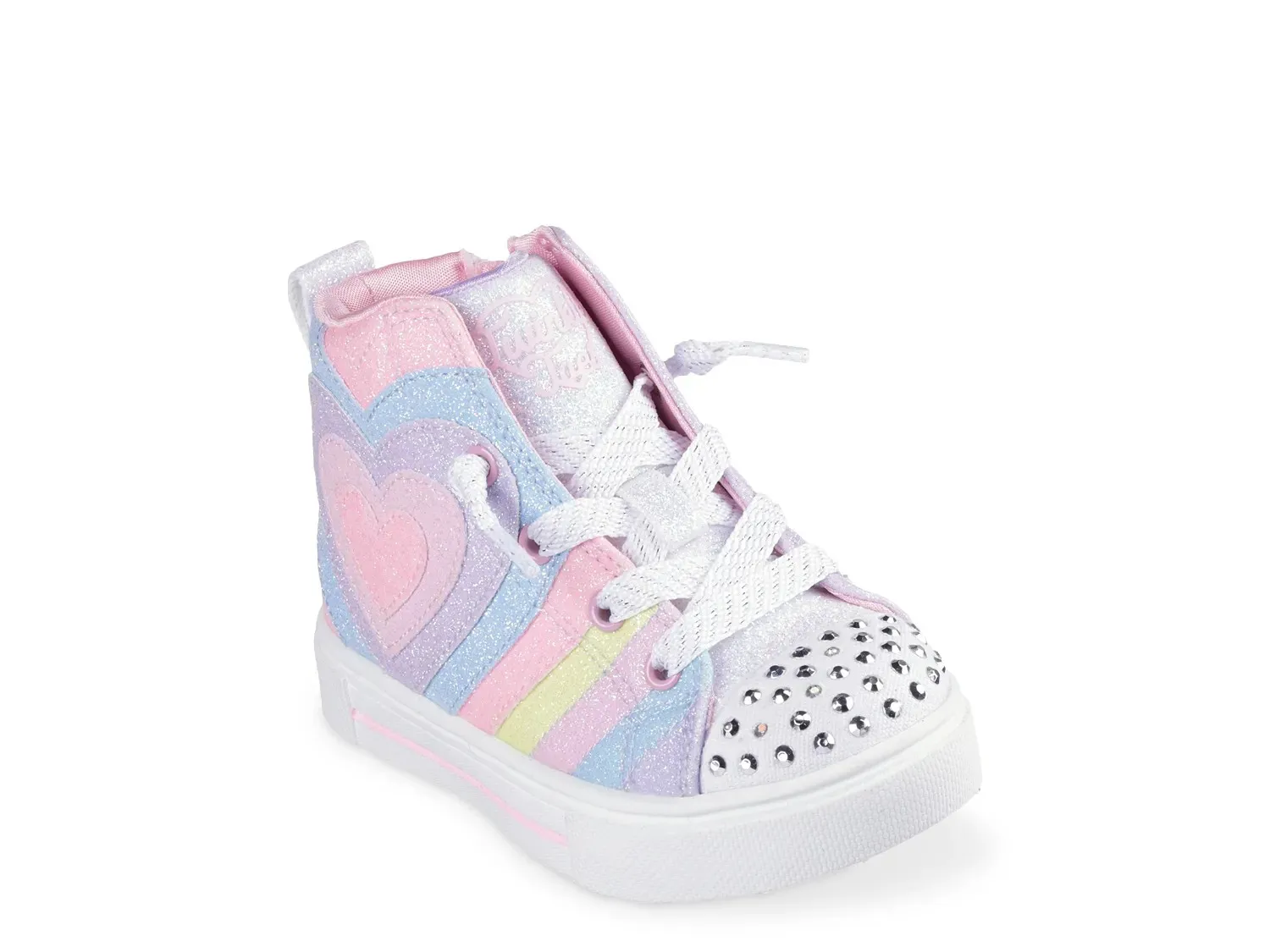 

Кроссовки Skechers Twinkle Toes Twinkle Sparks Heart Pop — детские, светло-розовые