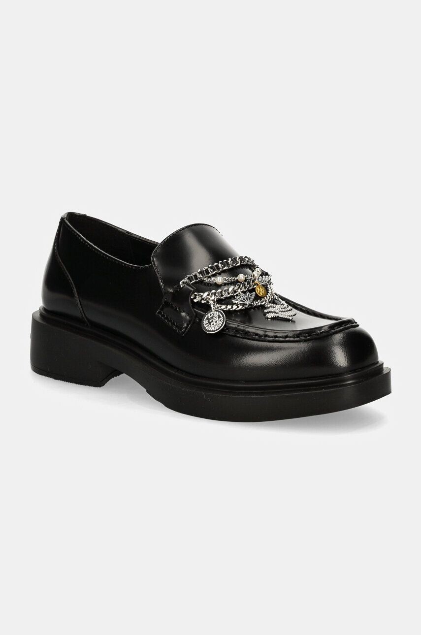 

Кожаные лоферы Karl Lagerfeld MACIE, черный