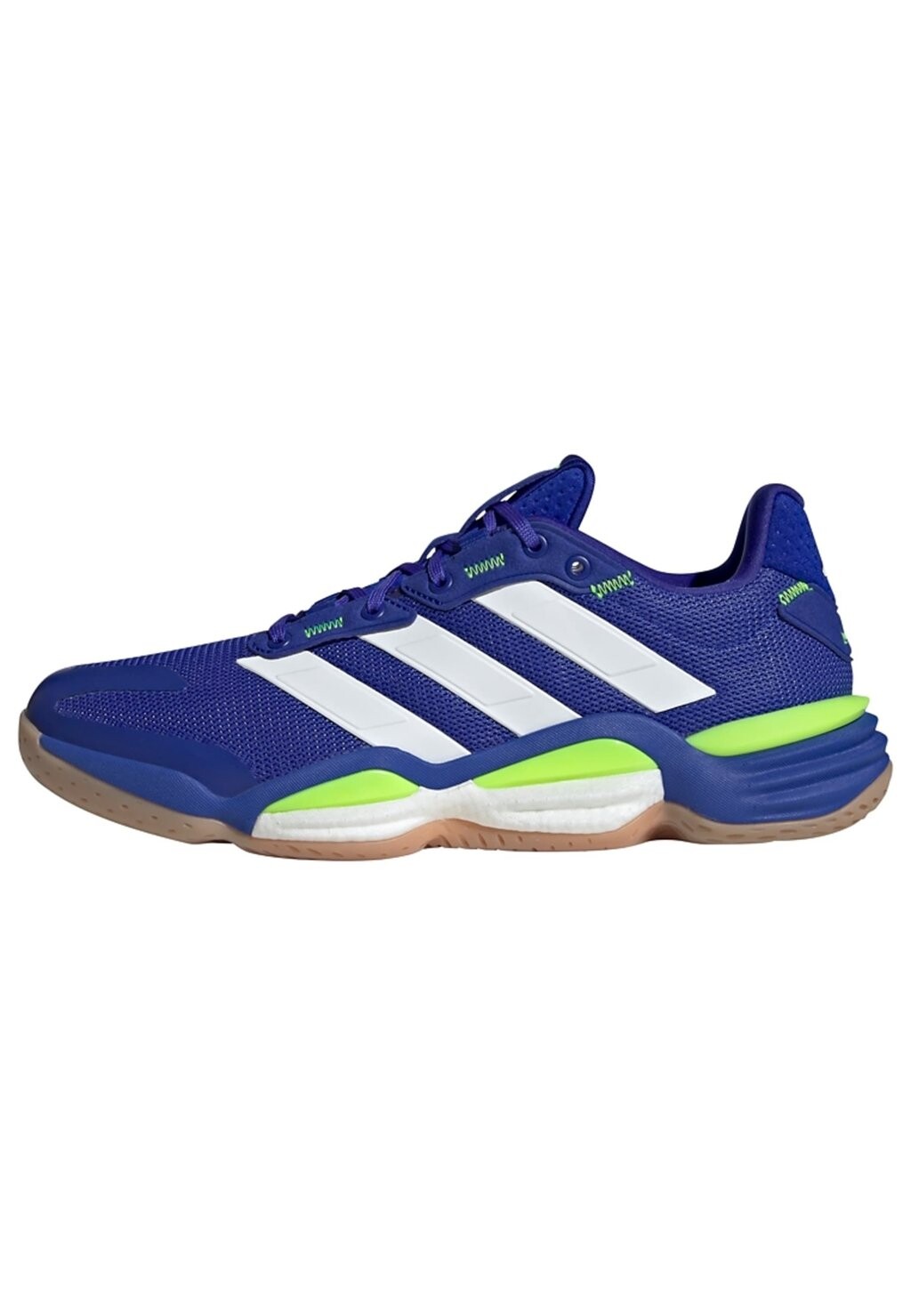Волейбольные кроссовки Stabil adidas Performance, прозрачное голубое облако, белое прозрачное лимонное
