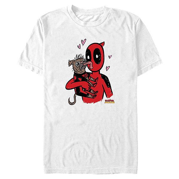 

Футболка Big & Tall Deadpool & Dogpool Best Buds Licensed Character