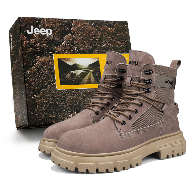 

Ботинки тактические Fall Winter 12cm Combat мужские Jeep, space серый