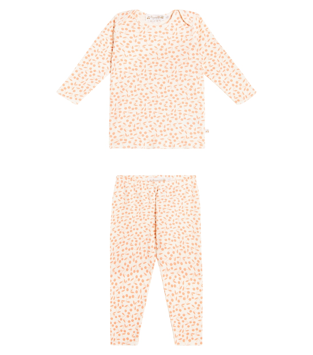 

Комплект из хлопковой рубашки и штанов Baby Timi Bonpoint, Sienna