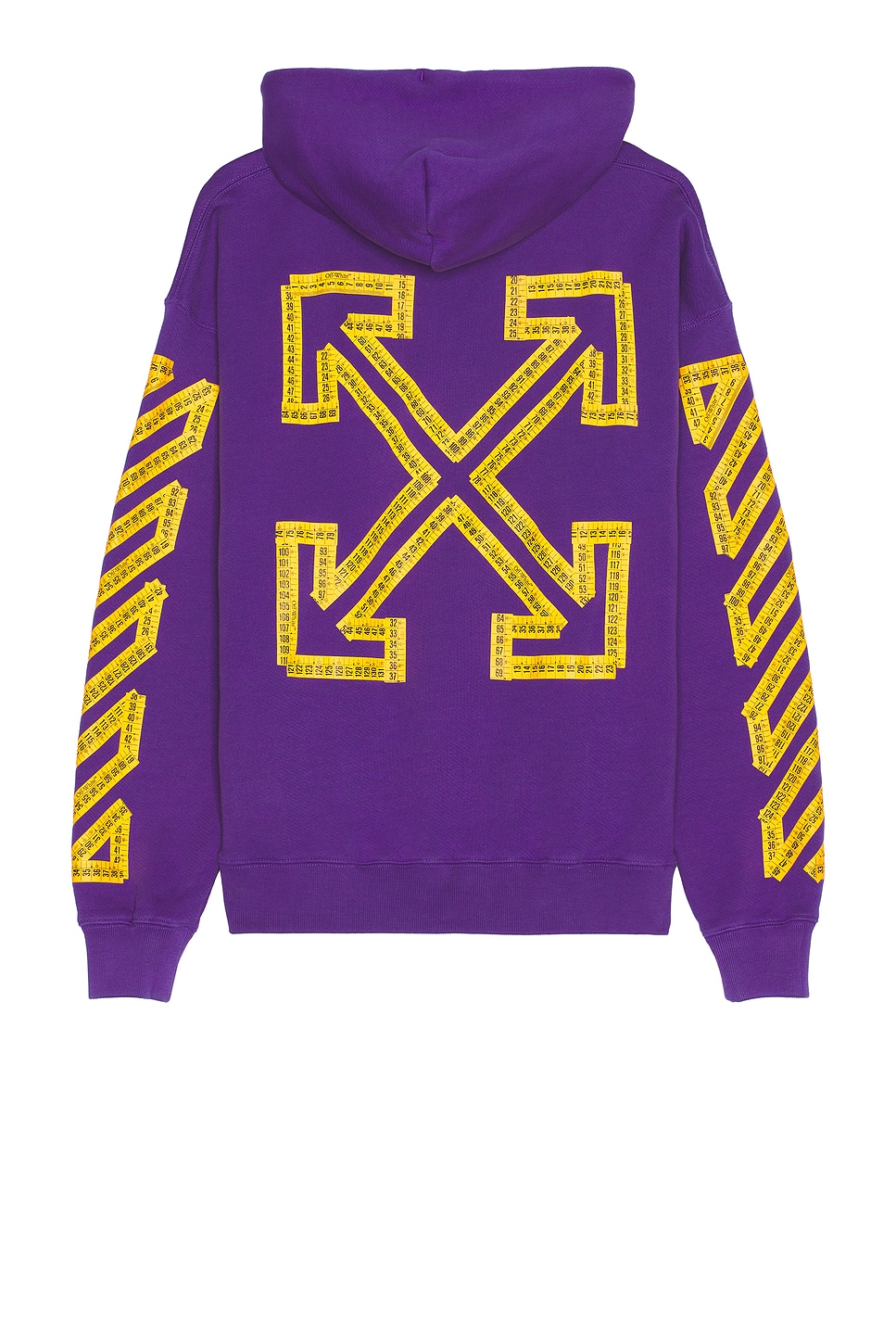 

Толстовка с капюшоном Tape arrow skate от Off-White, deep blue & citrus
