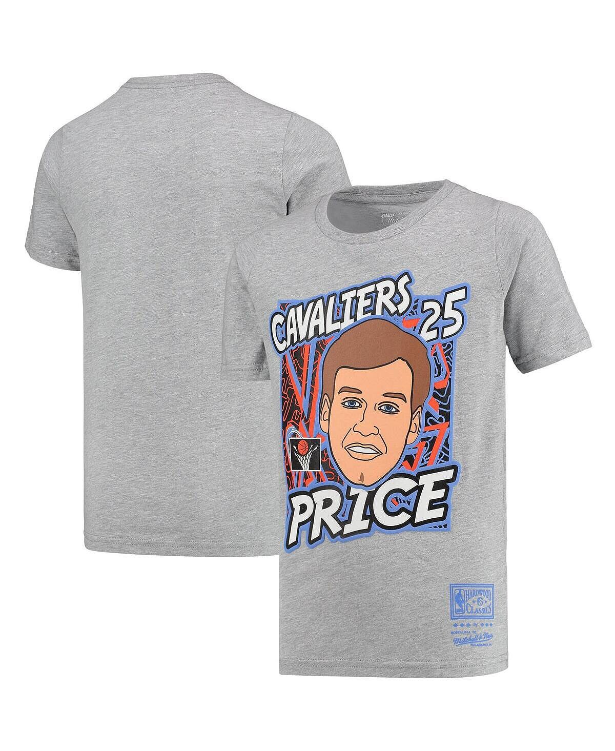 

Серая футболка Big Boys Mark Price Cleveland Cavaliers Hardwood Classics King of the Court Player Mitchell & Ness, Серый, Серая футболка Big Boys Mark Price Cleveland Cavaliers Hardwood Classics King of the Court Player Mitchell & Ness