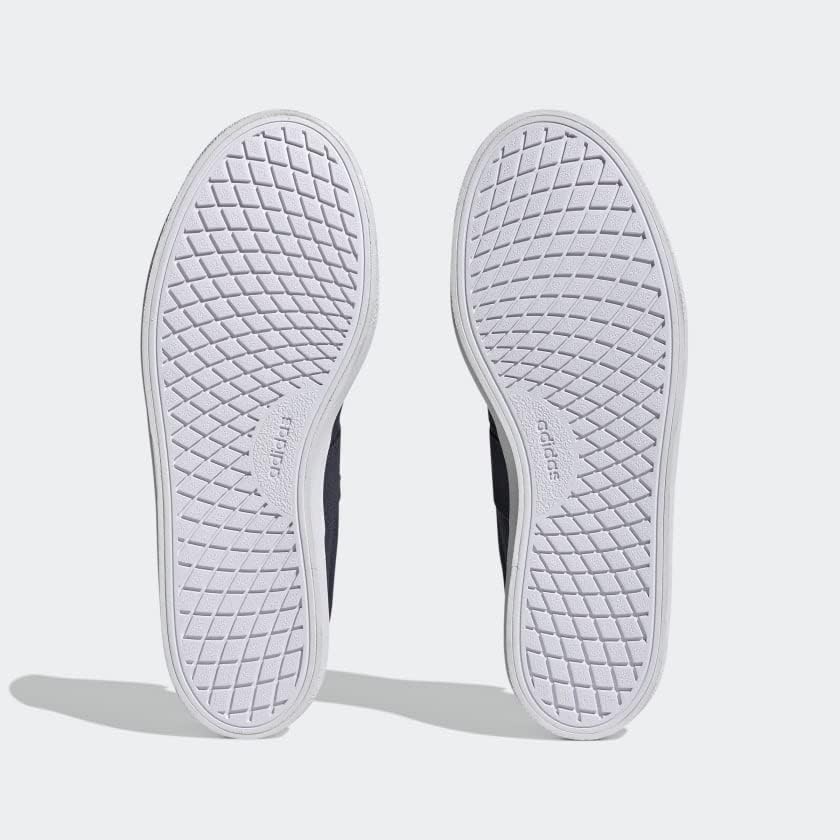 Слипоны Adidas Vulcraid3r Slip on (унисекс для взрослых), белый/черный — фото 4