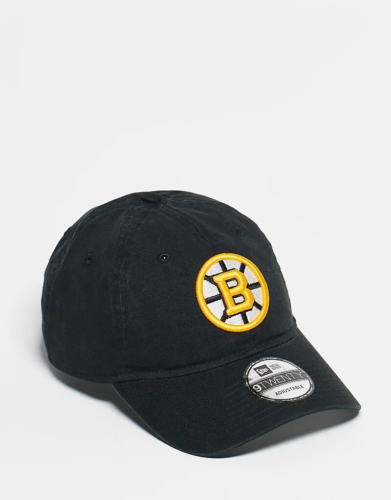 

Кепка New Era Boston Bruins 9twenty черного цвета