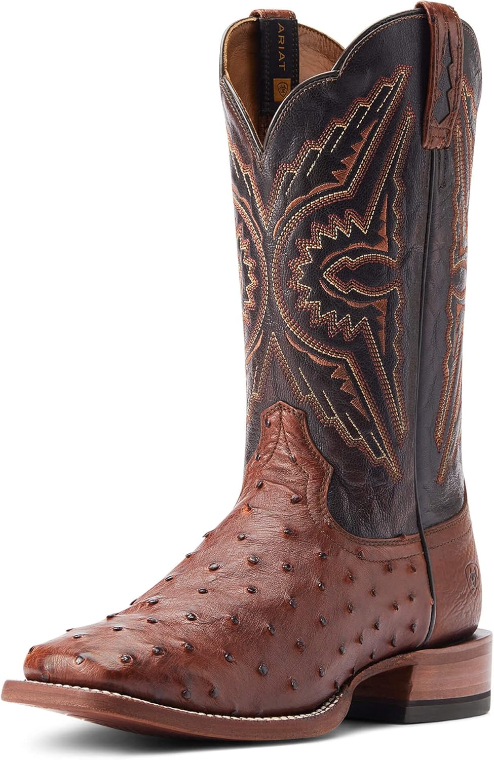 

Мужские вестерн-сапоги ARIAT Broncy, Cinnamon Full Quill Ostrich